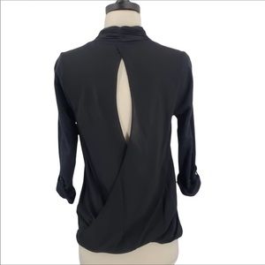 Anthropologie Deletta Draped Blouse